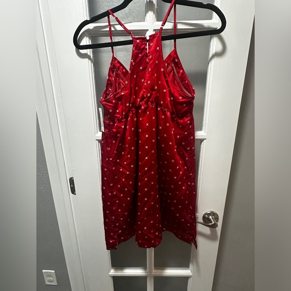 NWT GILLIGAN & O'MALLEY Red and White Nightgown - Picture 5 of 5